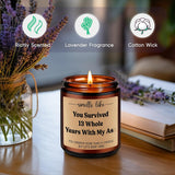13Th Anniv. Candle - 13 Year Anniversary Candle Gifts For Her, Him - 13Th Wedding Anniversary Ideas For Wife, Husband, Couple - Happy Thirteenth, Lace Anniv. Gifts For Women, Men, Girlfriend, Bf