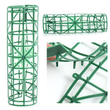 Artificial Flower Grid Panels,Diy Flowers Wall Frames,Flowers Wall Arches Backdrop,Plastic Fences Frames For Wedding Party Flower Grids,Artificial Flowers Plant Base,12Pieces,10X10 Inches