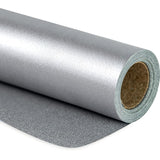 Silver Matte Wrapping Paper - Solid Color Pearly - Luster Paper Perfect For Wedding, Birthday, Christmas, Baby Shower -17 Inches X 32.8 Feet