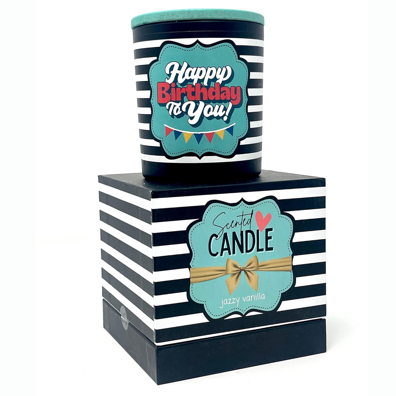 Happy Birthday Candle - Scented Candles For Women - Relaxing Candle Gift - Mom, Sister, Coworker, Best Friend, Aunt, Teacher, Nurse, Grandma - Stress Relief Candle For Her