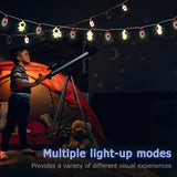 20 Led Space String Lights, Magical Rocket And Astronaut Decor | Usb&Battery Powered For Children'S/Kids' Rooms, Party,