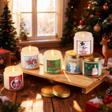 12 Pcs Funny Christmas Scented Candles Xmas Funny Gifts For Women Offensive Candles Holiday Creativity Christmas Decor 3.5 Oz Soy Wax Candle For New Year Give To Colleagues And Friends