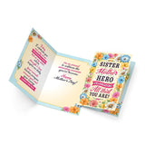 Sister Mother'S Day Card, Made In America, Thick Card Stock With Premium Envelope Packaged In A Reusable Presentation Mailer, Eco-Friendly, 5In X 7.75In