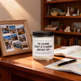 Travel Gifts For Women, Gifts For Travelers, Best Present For People Who Travel, Unique International Traveler Planner Vacation Retirement Present Candle For Women, Her, Couple, Friend