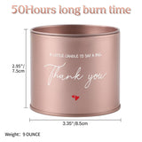 Candle Gifts Thank You Gifts For Women Men, 9Oz Lavender Thank You Candle For Teachers, Coaches, Pastors, Coworkers, Nurse, Boss, Appreciation Gift For Baby Shower, Wedding