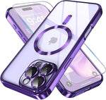 iPhone 16 Pro Max Case, MagSafe, Camera Protector, Durable TPU