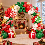 balloon arch (Christmas)