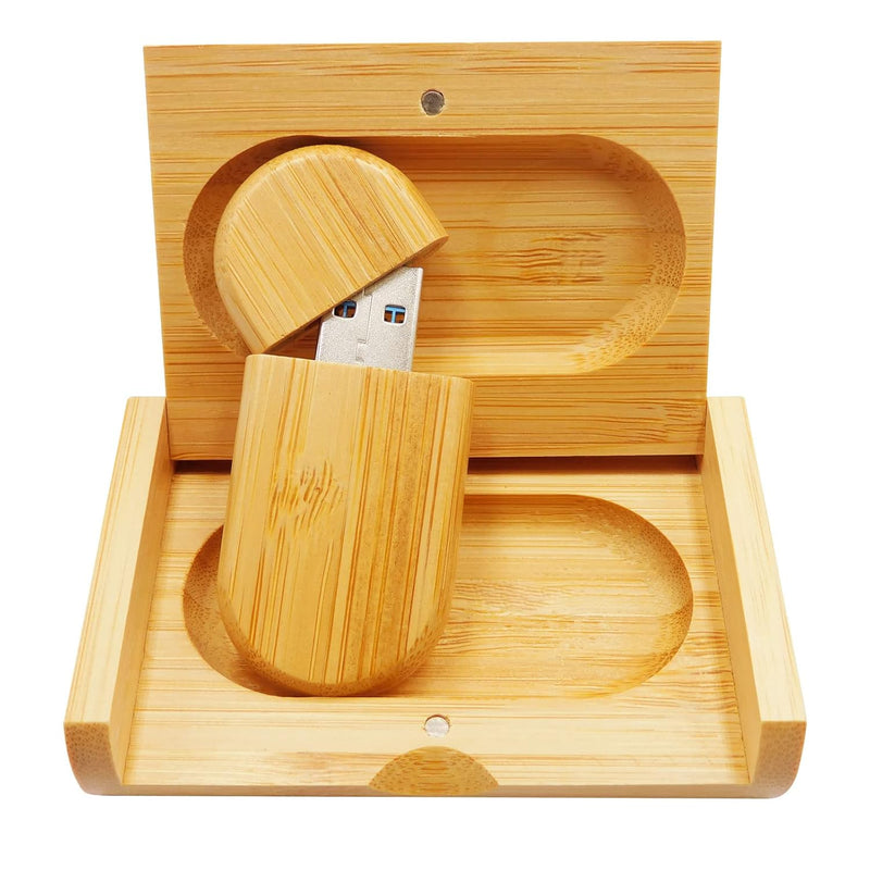 Bamboo Usb Flash Drives Thumb Drive Memory Sticks U-Disk Pen Drives For Birthd