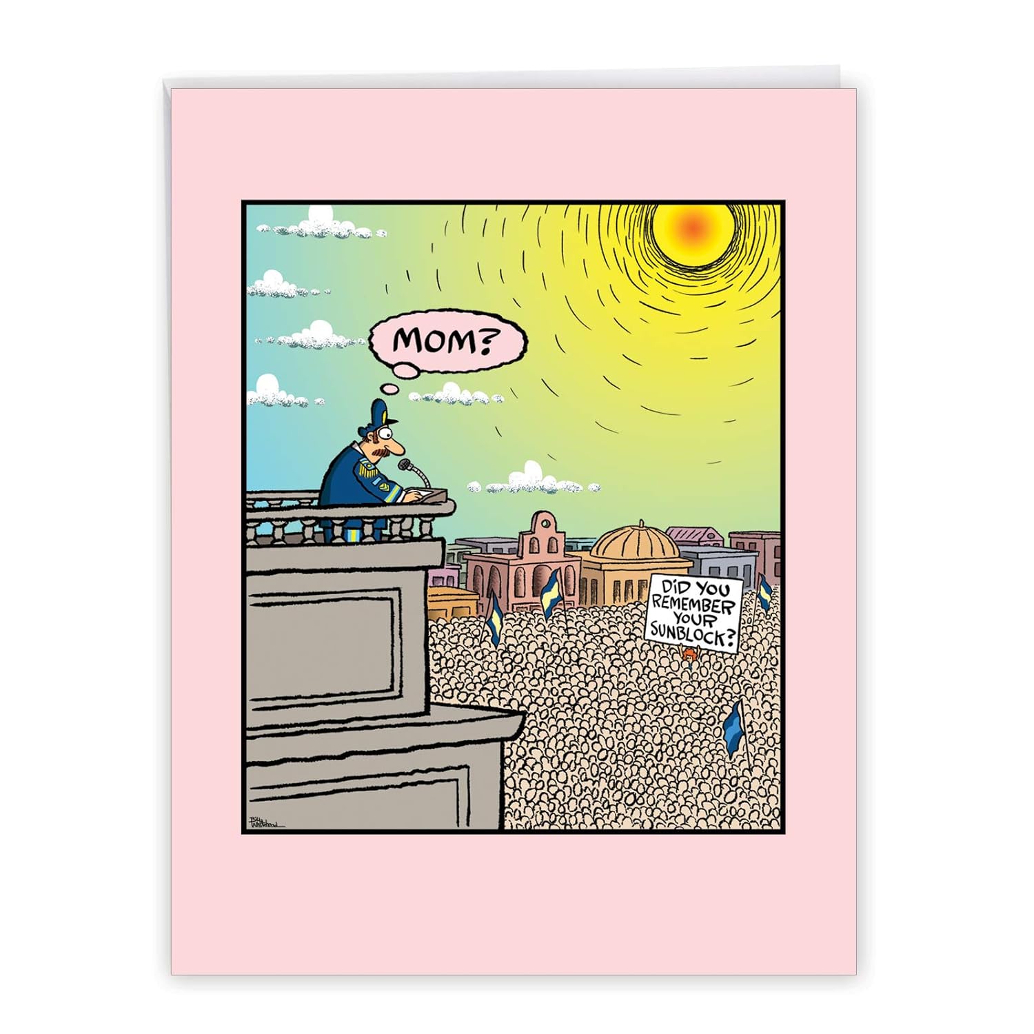 - Funny Mother'S Day Greeting Card (8.5 X 11 Inch) - Jumbo Comic, Cartoon Humor For Mom - Leader'S Mom J9208Mdg