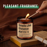 Scented Candle, Long Distance Relationship Gifts For Him, Her - Gifts For Long Distance Boyfriend, Girlfriend, Couple - Funny Valentines Day, Birthday, Deployment Ideas For Bf, Gf, Best Friend