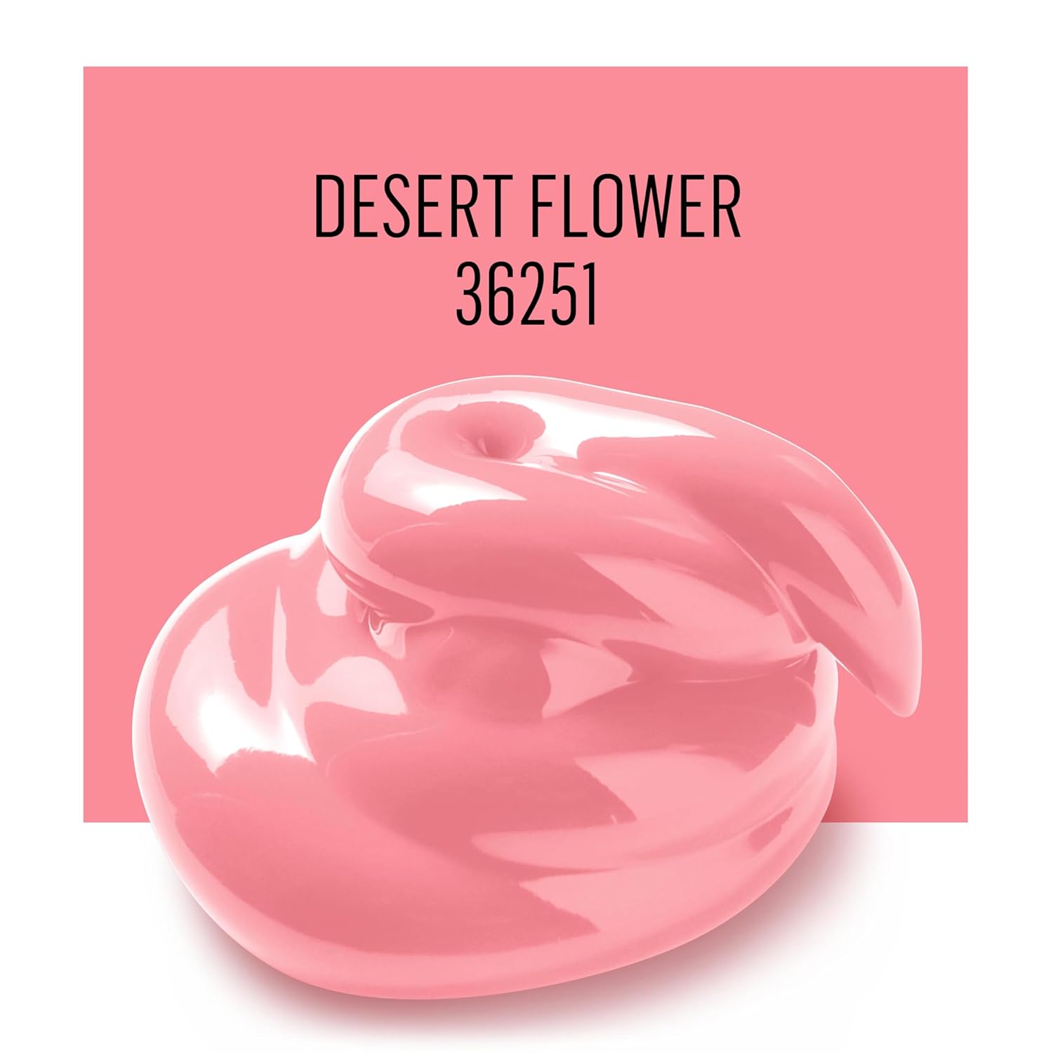 FolkArt Acrylic Craft Paint, Desert Flower 2 fl oz Premium Matte Finish Paint, Perfect For Easy To Apply DIY Arts And Crafts, 36251