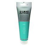 Lukas CRYL Studio Artist Acrylic Paint, Turquoise, 125 ml Tube - High Pigment Acrylic Paints for Canvas Painting, Large Scale Works - Medium-Viscosity, Water-Mixable, Fast Drying