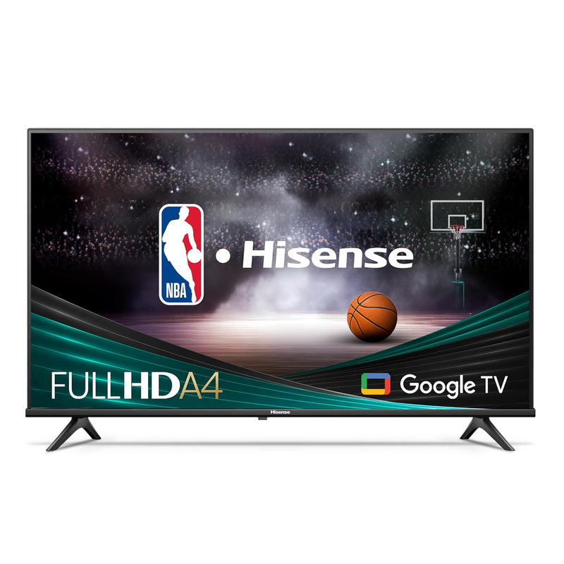 Hisense 40" A4 Series FHD Smart TV 1080p, Game/Sports Modes, Alexa, Black