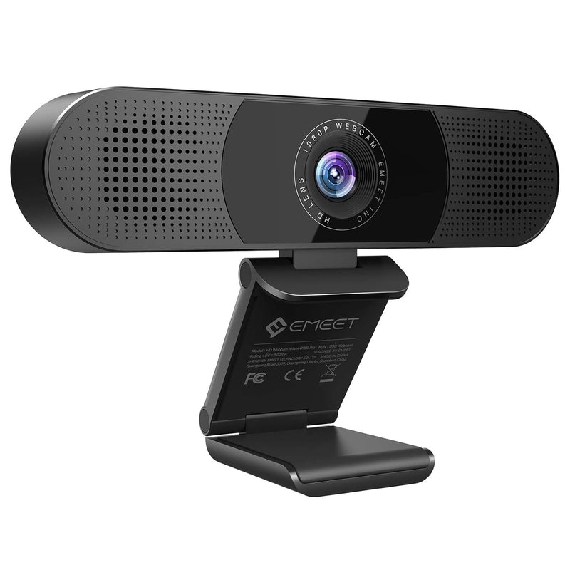 3 In 1 Webcam - 1080P Webcam With Microphone And Speakers, Noise Reduction, Au