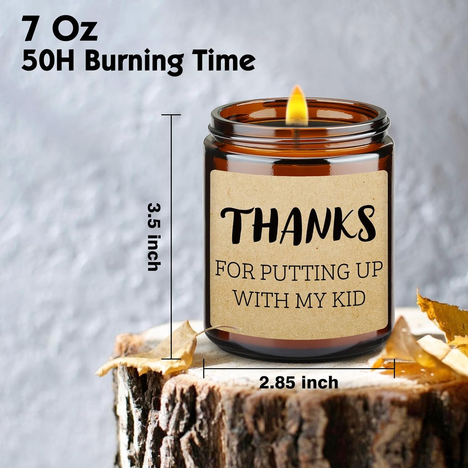 Teacher Appreciation Gifts, Christmas Gift, Thank You Teacher Gifts For Women, Babysitters, Nannies, Tutors, Candles Gift For Retired Teachers Idea For Graduation Back To School