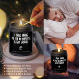 Boss Gifts For Men,Funny Christmas Gift For Boss,Vanilla Milk Scented Candles,I Think Having Me For An Employee Is Gifts Enough,Perfect Boss Naughty Idea Gift For Men In Boss Day