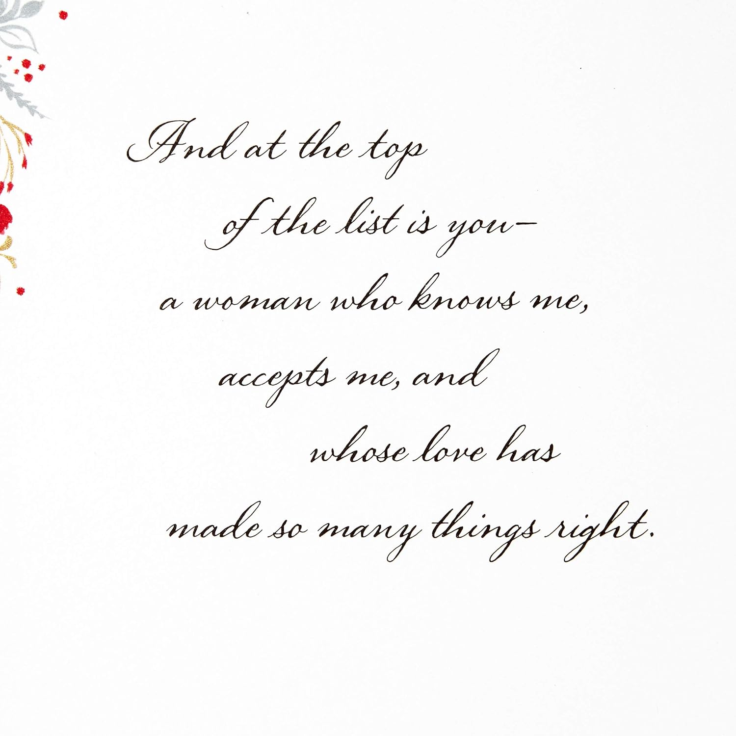 Hallmark LGBT Valentine's Day Card for Wife or Girlfriend (Beautiful You)
