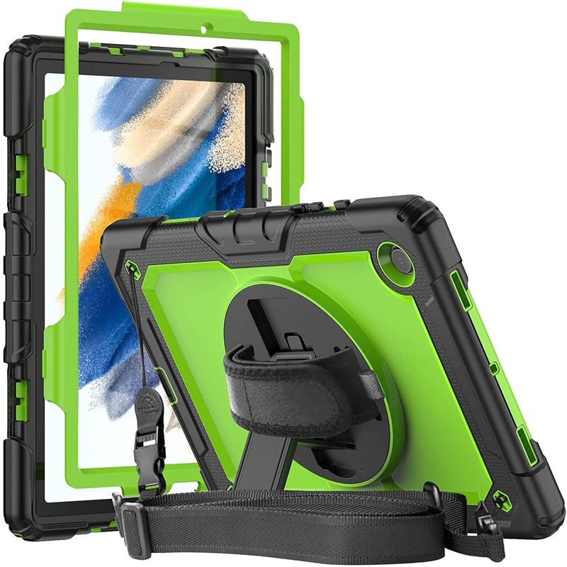 Galaxy Tab A8 10.5 Case Sm-X200/X205/X207 | 3 Layer Dropproof Silicone Rugged