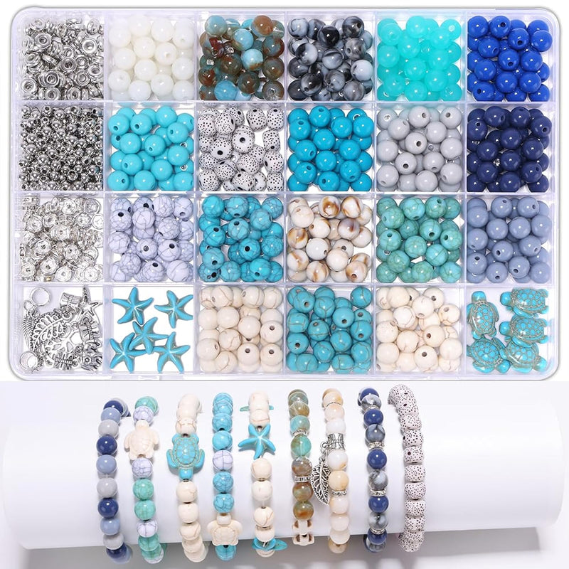 Acrylic Beads For Bracelet Making Kit Glass Beads,Turquoise Beads For Bracelet