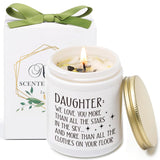 Teen Girls Candle Gifts For Daughter From Mom, 14-16 Teen Girl Birthday Gifts For Daughter, Teenage Girl Valentines Presents Funny Blessing Gift, 7Oz Vanilla Lavender Scented Candle