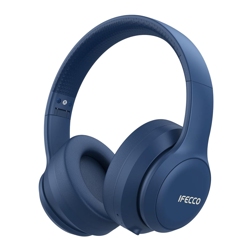 Ifecco Headphones Wireless Bluetooth Over Ear,Wireless Noise Canceling Headpho