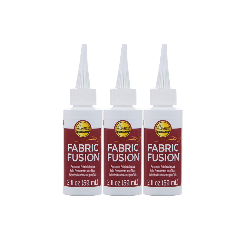 Aleene'S Fusion Fabric Glue, 2 Fl Oz - 3 Pack, Clear