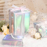 Holographic Iridescent Shiny Sparkle Metallic Glitter Silver Gift Wrapping Paper For Birthday, Valentines, Mothers Day, Graduation, Wedding, Fathers Day, Christmas (17 In X 32.8 Ft)
