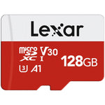 128GB Micro SD Card, UHS-I, 100MB/s, A1, U3, C10, V30, with Adapter