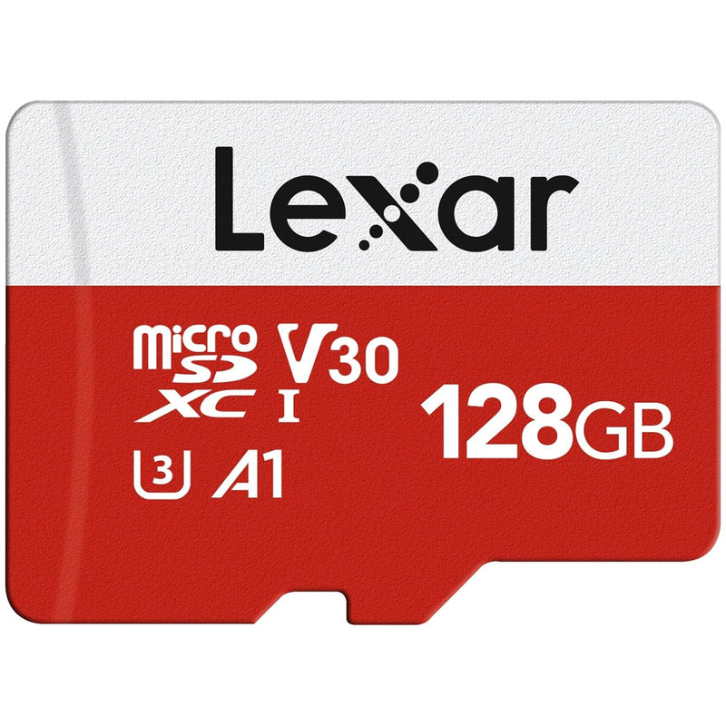 128GB Micro SD Card, UHS-I, 100MB/s, A1, U3, C10, V30, with Adapter