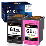 61XL Ink, Remanufactured Combo (Black & Tri-Color) for Envy 4500/OfficeJet