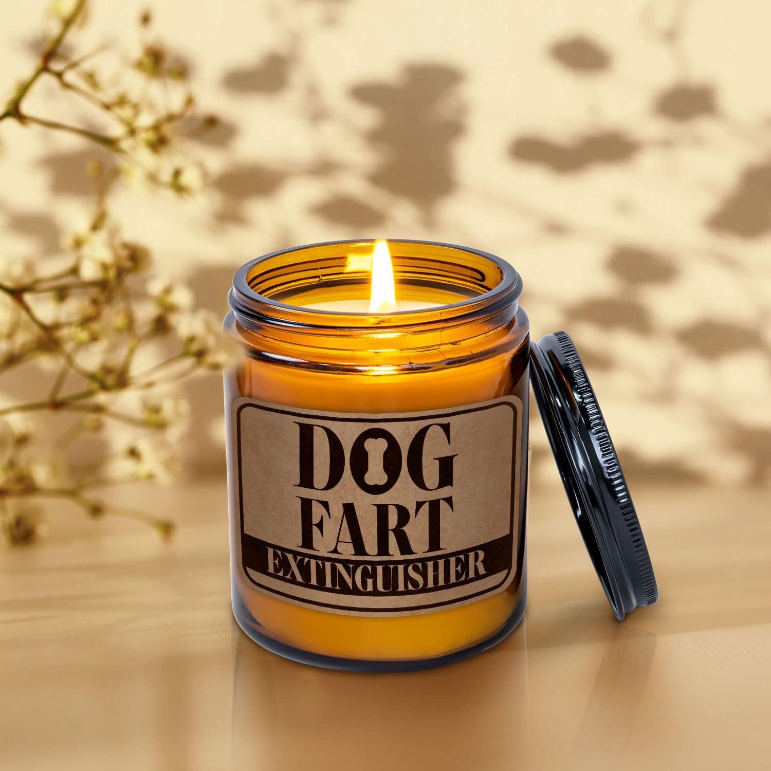 Dog Fart Candle, Dog Mom Gifts For Women - Dog Lovers Gifts For Women Men, Mothers Day Birthday Gift For Her Him Mom, Personalized Dog Mama Gift Ideas, Dog Decor, Dog Themed Gifts - Lavender Scented