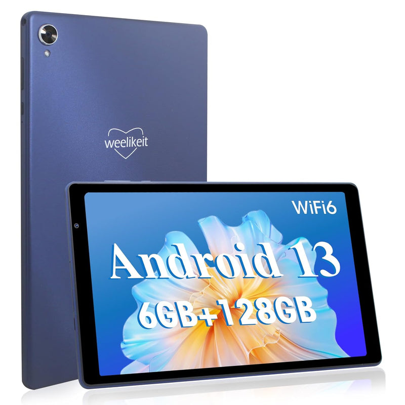 Android 13 Tablet 10 Inch, Tablet Octa-Core, 6Gb Ram 128Gb Rom, Ax Wifi6 Andro