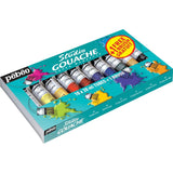 P?b?o 230199 Gouache Studio + Starter Painting Set 10x 20 ml Tubes + Brush