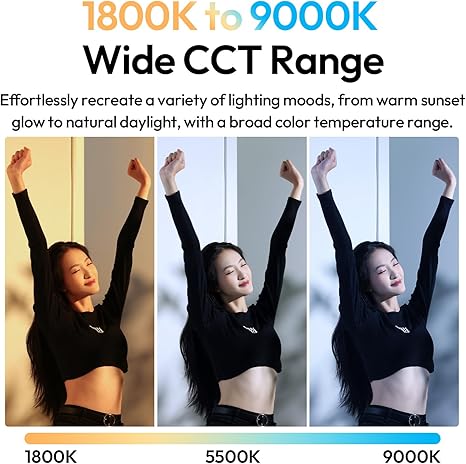 B15RGB Magnetic RGB Light Wand Handheld LED Video Light Stick with Diffuser for TikTok YouTube