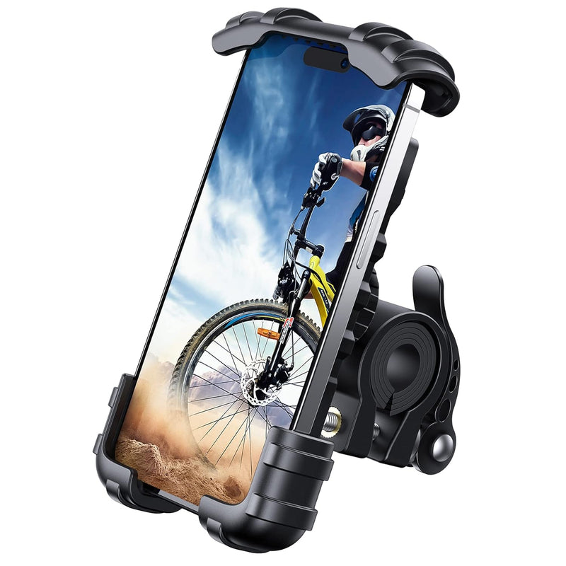 Bike & Motorcycle Phone Holder, Handlebar Mount for 4.7"-6.8" Smartphones