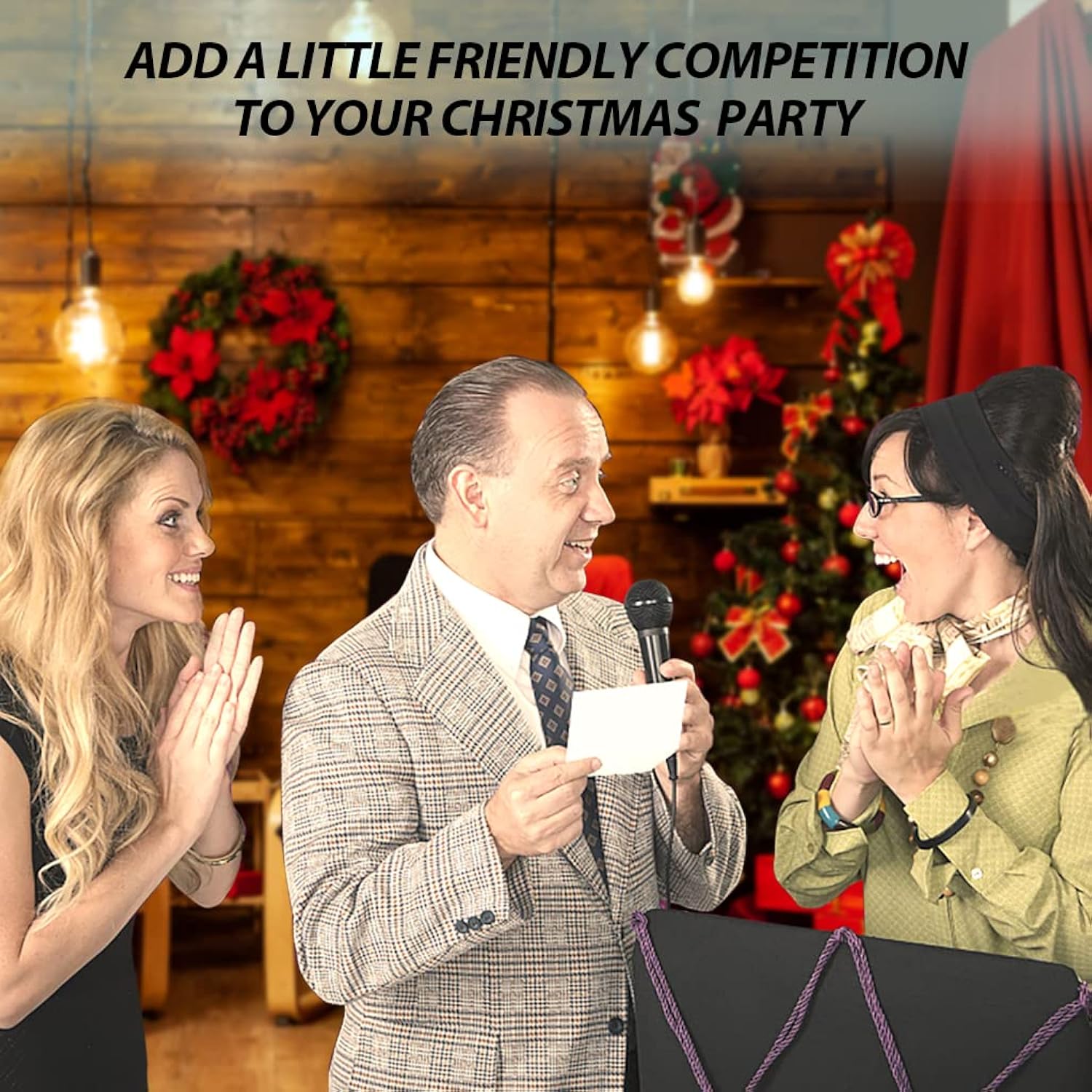 Christmas Friendly Feud Quiz, Baby Shower Game Night, Christmas Party Game, Family Activity, Feud Trivia Quiz, Holiday Games For Adults Coworkers Groups Christmas Party Supplies-2 (Sd-005)