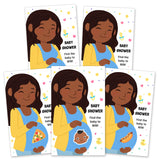 Baby Shower Games - Find The Baby Boy To Win - Baby Shower Lottery Tickets Games Door Prizes Scratch Off Cards Games, 4 Winners 4 Different Loser Card Designs, 40 Cards
