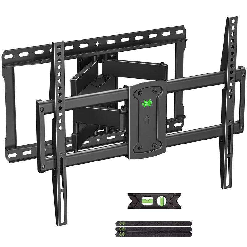 Full Motion Tv Wall Mount Bracket Fits For 37-90" Tvs Holds Up To 132Lbs Heavy