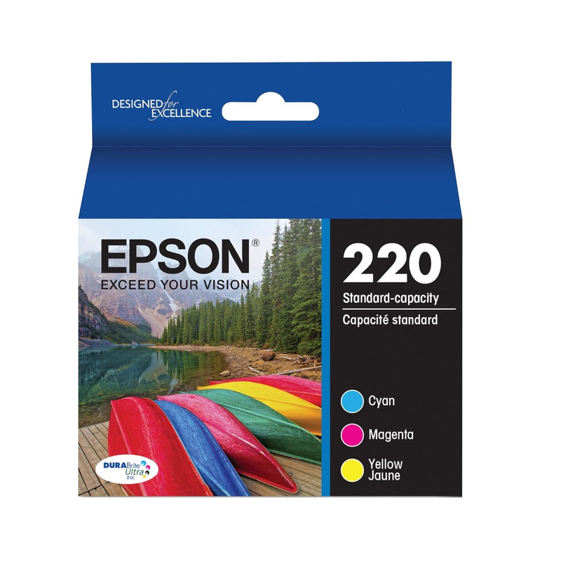 220 DURABrite Ultra Ink Color Combo for WF-2630, XP-320 Printers