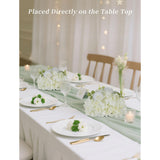 Artificial Flower Balls Wedding Centerpieces 2 Pcs 11.8" White Fake Flowers Rose Hydrangea Ball Arrangement Center Pieces For Table Silk Floral Bouquet For Wedding Party Home Decor
