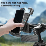 Bike Phone Holder, 360° Adjustable Motorcycle Mount for 5.1" - 6.8" Phones