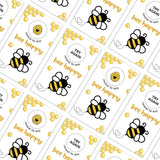 Bee Theme Party Scratch Off Game Cards?32 Pcs?Baby Shower Games Festive Raffle Tickets Class Reunion Scratch Off Game Cards Christmas Family Holiday Games Supplies For Kids Adults
