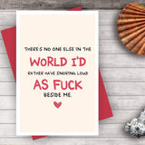 Funny Valentine'S Day Card For Husband Boyfriend, Lovely Anniversary Card, Sweet Snoring Loud Card For Him