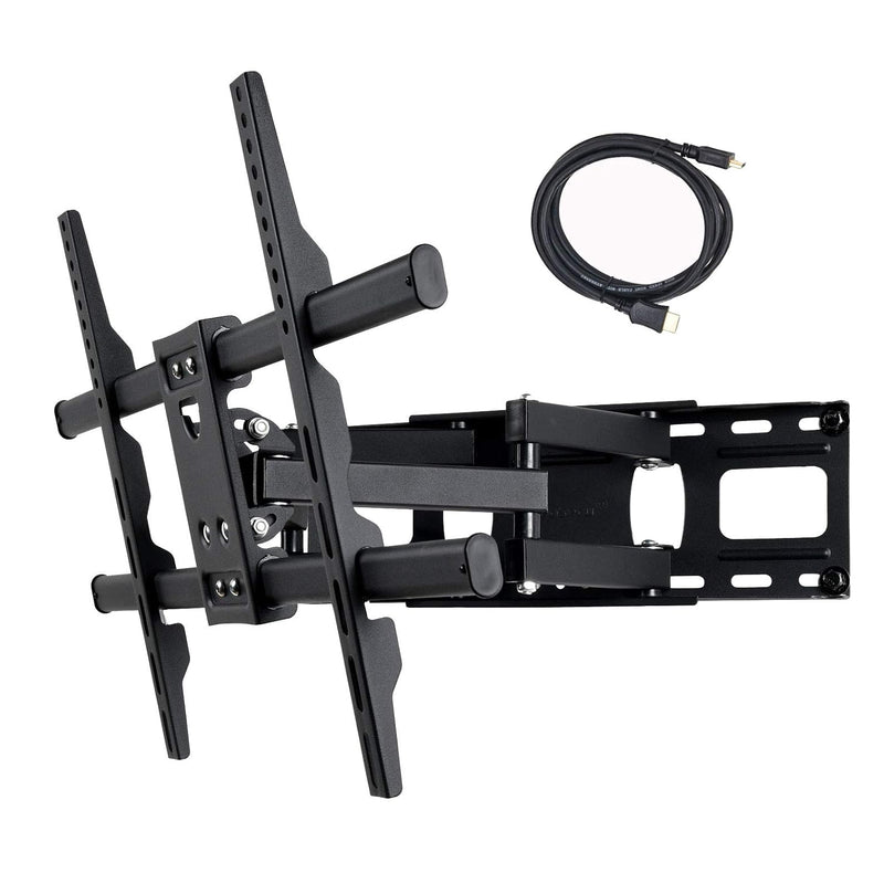 VideoSecu MW380B5 Full Motion Articulating TV Wall Mount Bracket for Most 37"-