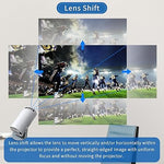 Mini Projector, 1080P, 200 ANSI, 5G WiFi, Bluetooth, 130'', Auto Keystone