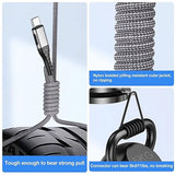 2 Pack 10FT USB C to USB C Fast Charging Cable 100W Type C Charger for iPhone 17 16 15 MacBook Samsung