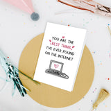 Funny Valentines Day Card For Him Her, Online Dating Vday Card For Boyfriend Girlfriend, Wedding Anniversary Card, The Best Thing I'Ve Ever Found On The Internet