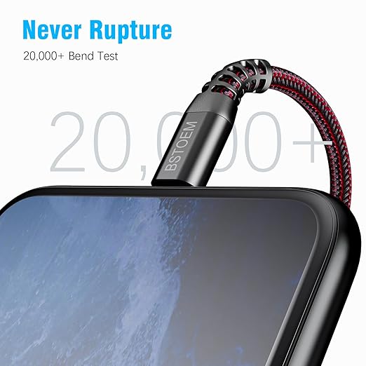 2 Pack 10FT Lightning Cable for iPhone Fast Charging Cord Long Apple Charger Wire for iPhone 14 13 12 11 iPad