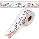 How Big Is Mommy'S Belly Baby Shower Guessing Game Baby Shower Games Girl Gifts For Winners Measure Decoration Ideas