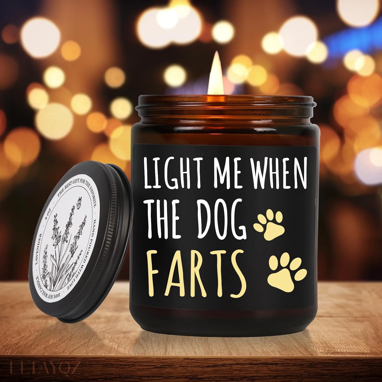 Funny Dog Mom Dad Scented Candle Gifts For Women Men, Funny Dog Farts Candle, Gifts For Pet Lovers, Unique Pet Themed Birthday Gift For Her Him Mom, Cool Dogs Stuff, Personalized Dogs Mama Gift Ideas9